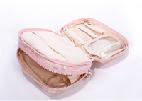 2-Zip Cosmetics and accessories Bag - Pink Pudding Camo