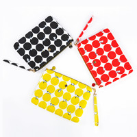 Snoopy Lazy on Dots - 2-way Wristlet / Sling Bag