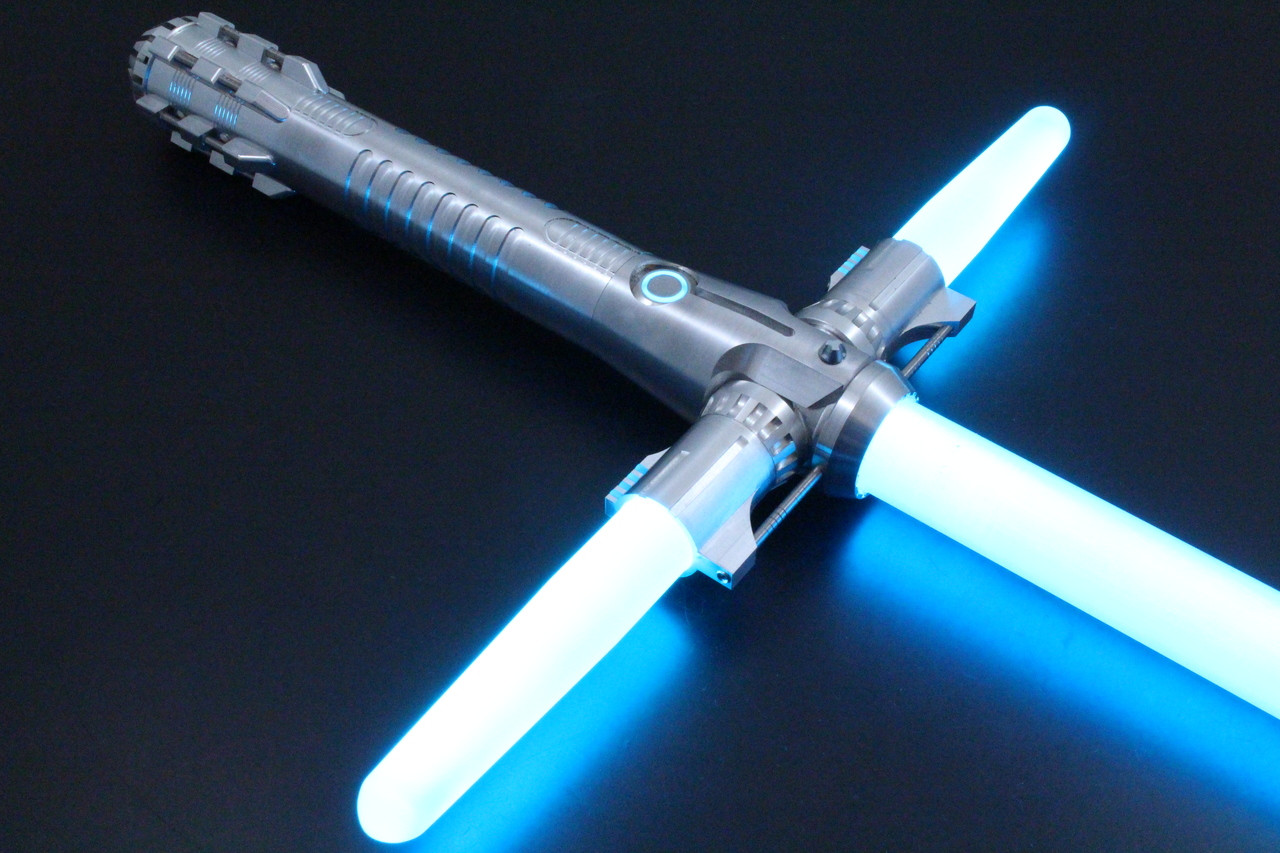 blue crossguard lightsaber