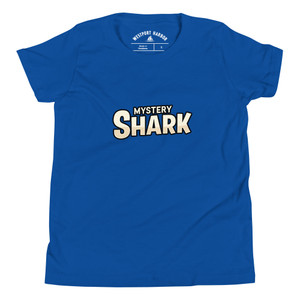 Soft shark tee for everyday kids' wear.