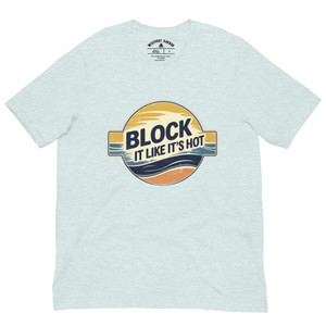 Fun Block Island tee with cheeky beach vibes