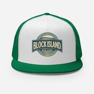 Capture island vibes with the Block Island Beaches Trucker Cap — cool, classic, and coastal.