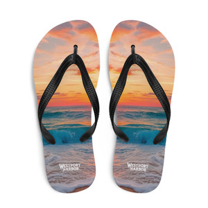 Step into coastal comfort with the Westport Harbor Flip Flop Collection.