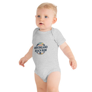 Start your baby’s beach days early with this adorable coastal one piece.