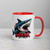 Coastal charm meets caffeine cravings with the Mystery Shark Hangry Mug—an everyday essential for snacky moods and morning routines.
