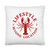 Lobster love meets LBL lifestyle in this bold and beachy pillow.