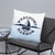 Westport Harbor Fog Pillow: tranquil, minimal, maritime.