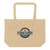 Sail into sustainability with the Hyannis Harbor Large Organic Tote Bag.