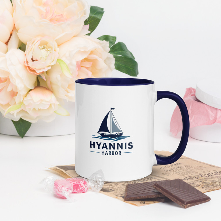 Hyannis Harbor Morning Mug – Coastal Charm for Every Sip
Bring the breezy energy of Cape Cod to your daily routine with the Hyannis Harbor Two-Tone Mug by Westport Harbor. This 11 oz ceramic mug captures the vibrant essence of Hyannis — from bustling Ocean Street to the sailboats of Lewis Bay. With a colorful handle and interior, it adds a splash of New England spirit to every morning coffee or evening tea. Durable, dishwasher-safe, and full of coastal character, it's perfect for home, work, or anywhere you want to dream of the sea.