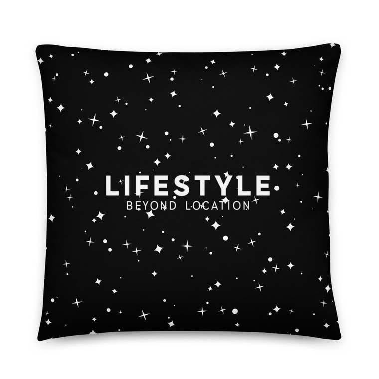Coastal-Inspired Comfort:
Bring the magic of starlit skies and coastal calm into your space with the Lifestyle Beyond Location – Stars Pillow by Westport Harbor.