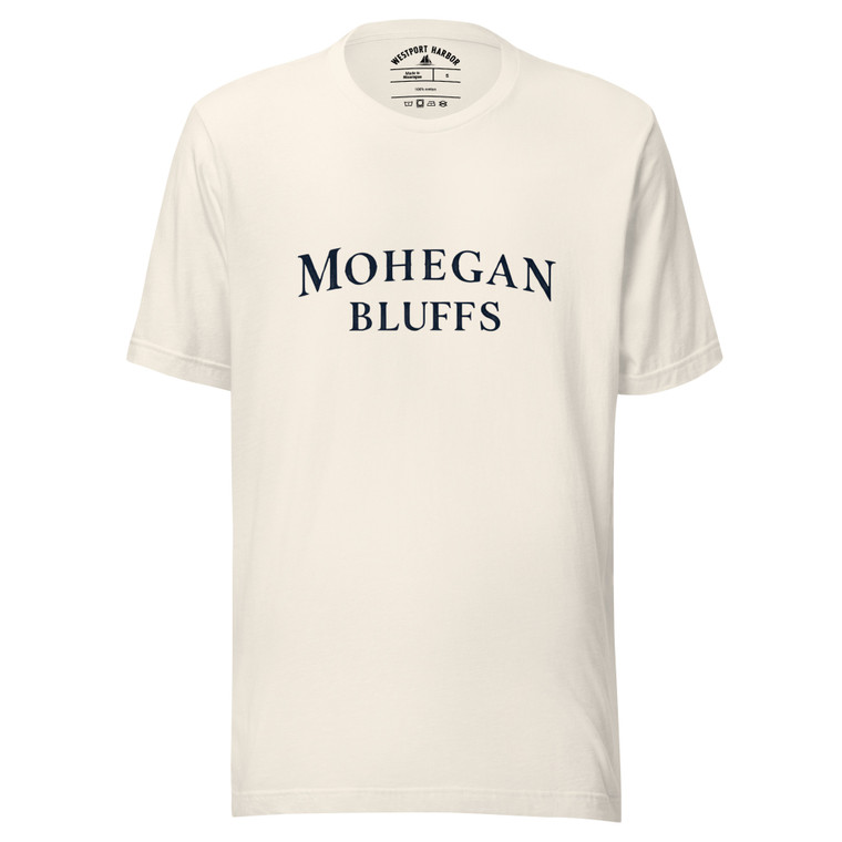 Mohegan Bluffs Tee – Capture the iconic beauty of Block Island’s coastline with this soft, coastal-inspired tee from Westport Harbor.