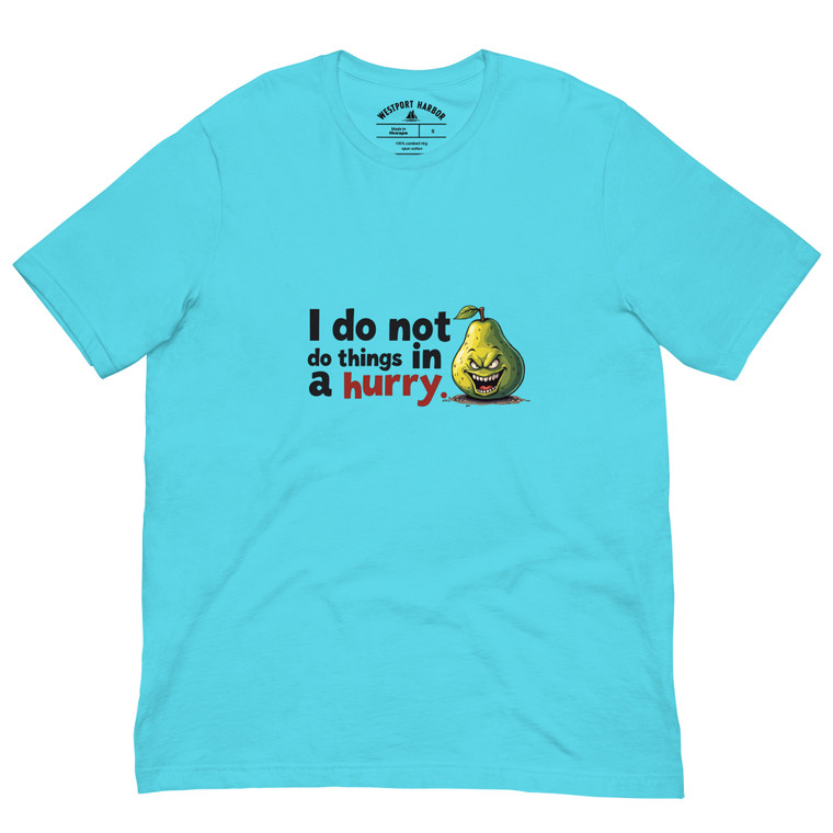 Inspired by Lizzie Borden’s trial, this tee gives eerie calm a new style.