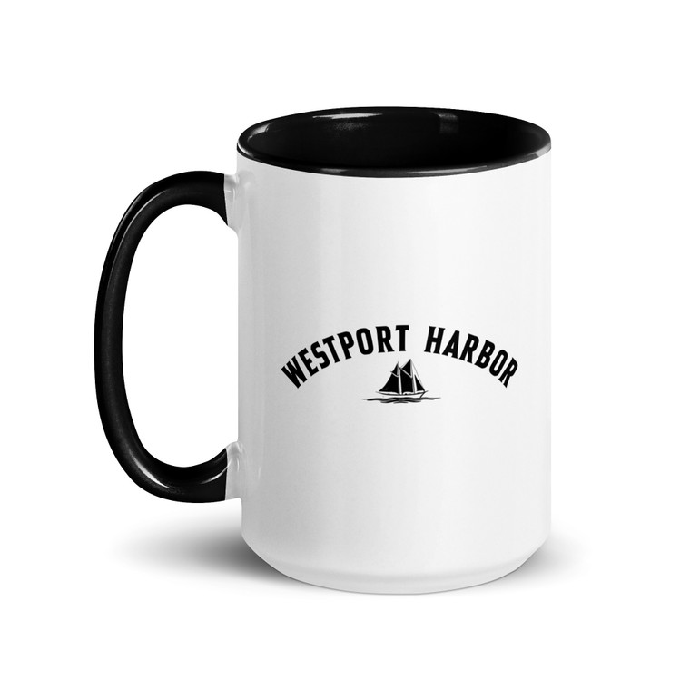 The official mug of Westport Harbor’s New England coastal lifestyle.