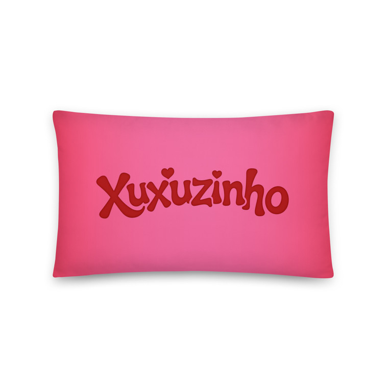 Sweeten up your space with the Xuxuzinho Kisses Pillow.