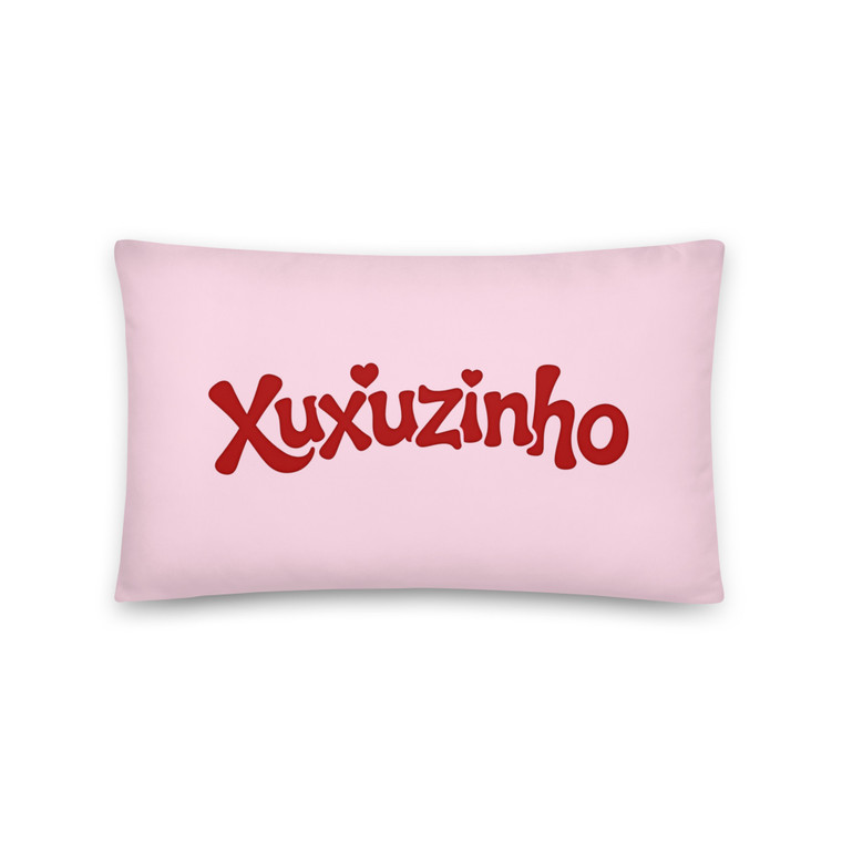 The Xuxuzinho Pinky Pillow—cute, cozy, and cuddle-approved.