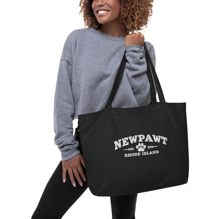Go coastal and eco-friendly with the Newpawt Large Organic Tote Bag—spacious, sustainable, and pawsitively perfect.