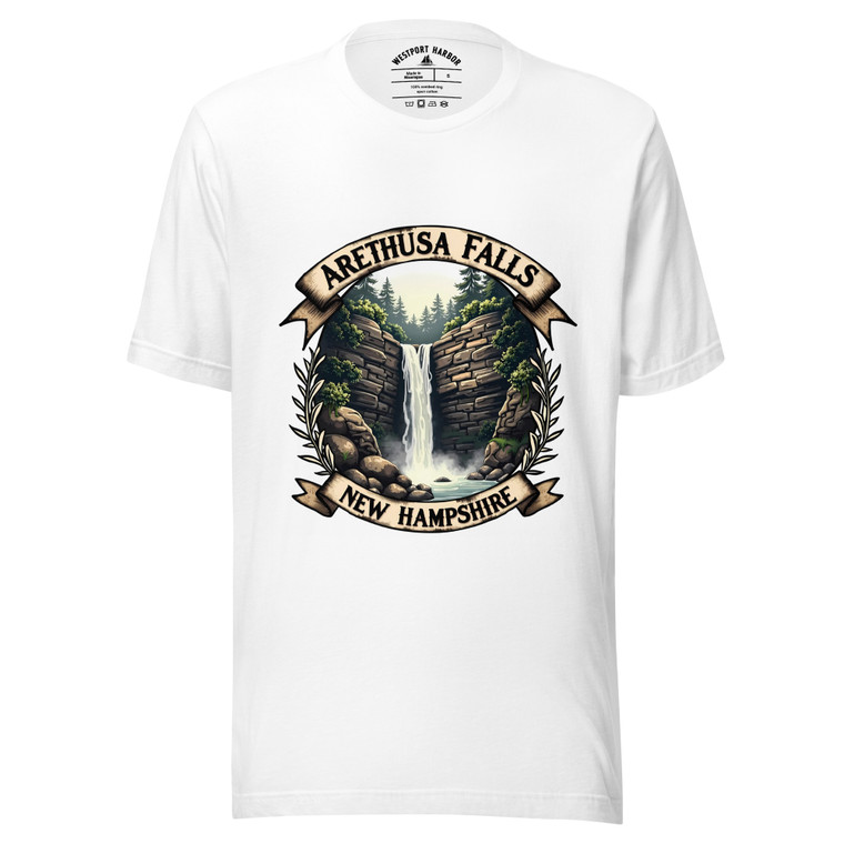 Inspired by New Hampshire’s tallest single‑drop waterfall.