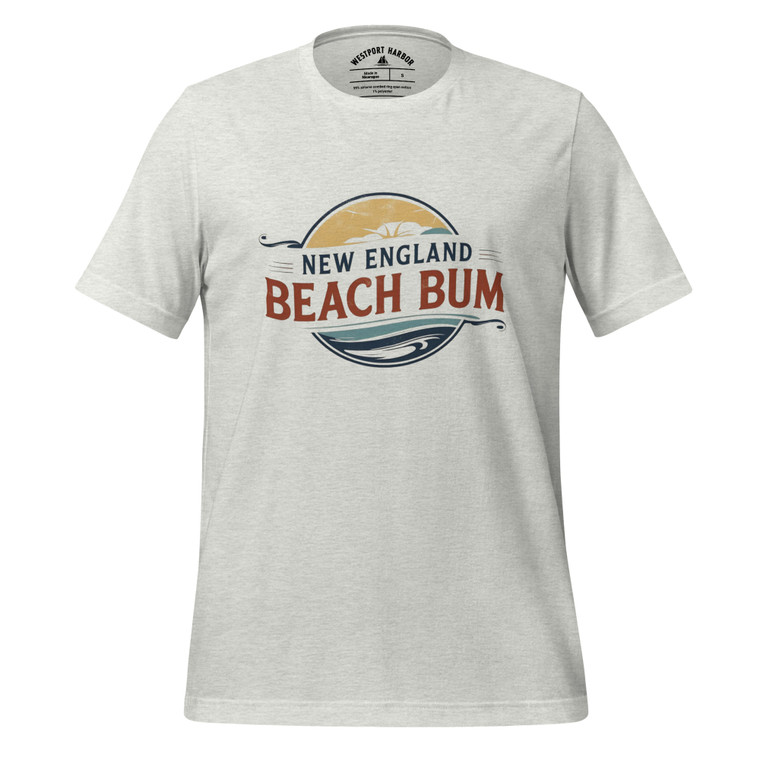 Embrace the beach bum mindset in this soft coastal tee