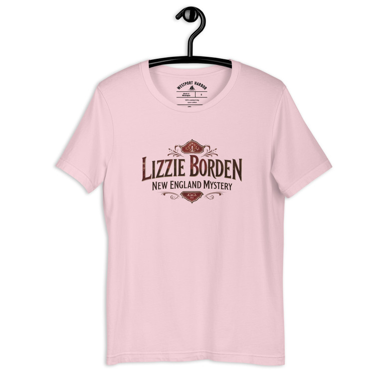 Unravel Fall River’s most famous unsolved case in comfort with the Lizzie Borden Tee 3.