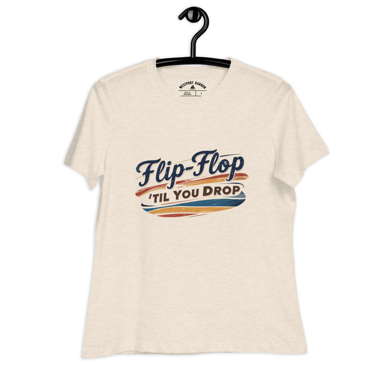 The tee for women who live for salt air and sandals.