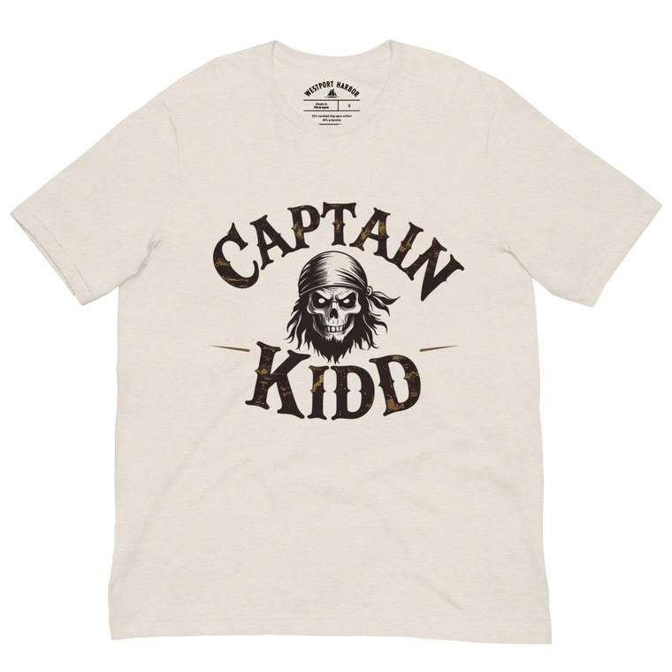 Pirate-themed shirt rooted in verified history