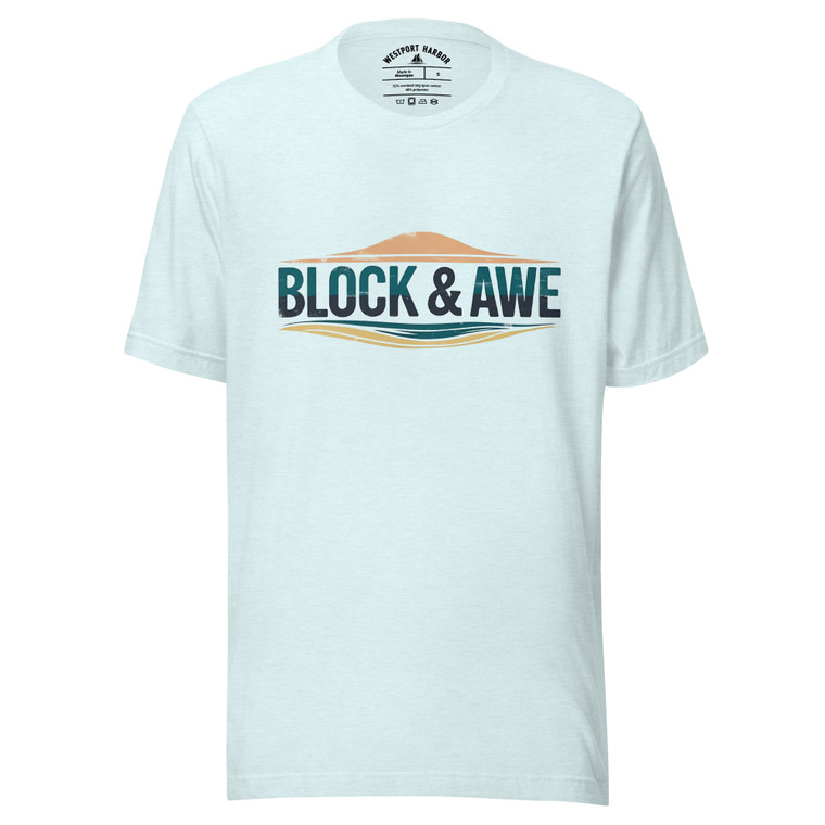 Block stress, bring awe—this tee’s your daily mindset.