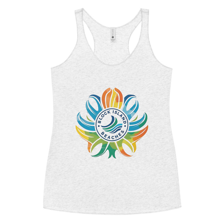 Block Island inspired racerback tank for women