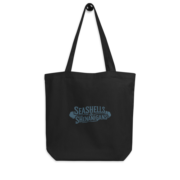 Bring on the beach mischief with the Seashells and Shenanigans Eco Tote Bag.