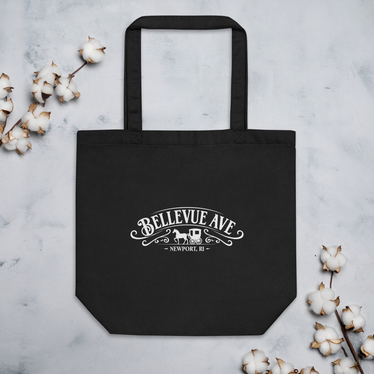 Carry a piece of Newport history with the Bellevue Ave Eco Tote Bag.
