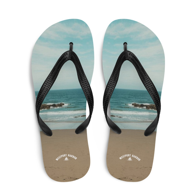 Step into coastal comfort with the Westport Harbor Flip Flop Collection.