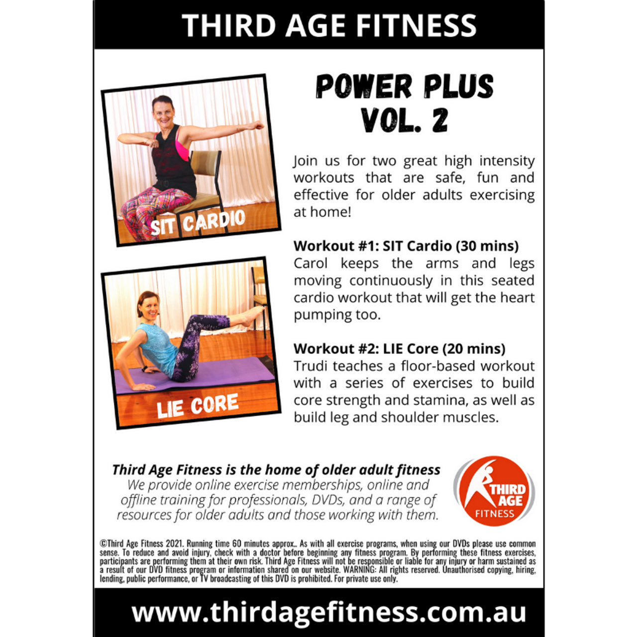 Core Strength Training DVD, Arm Exercises & Shoulder Work DVDs