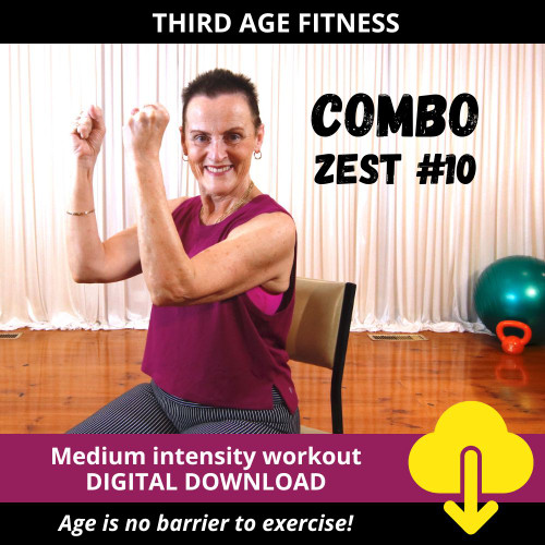 Digital download cover - COMBO Zest workout 10