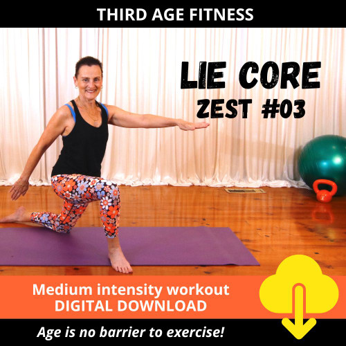 Digital download cover - LIE Core Zest workout 03