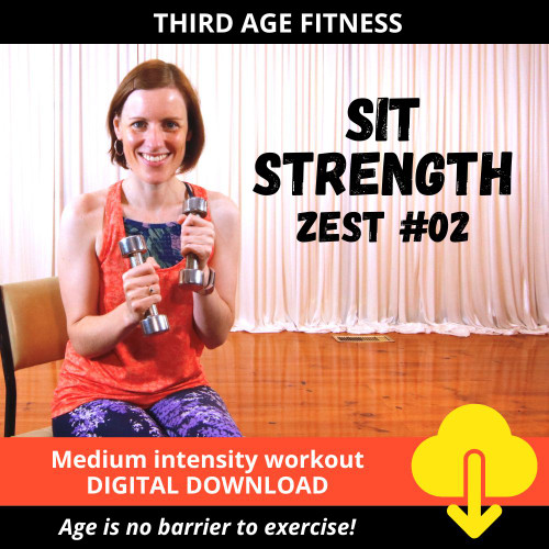 Digital download cover - SIT Strength Zest workout 02
