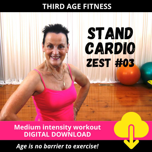 Digital download cover - STAND Cardio Zest 03 seniors workout