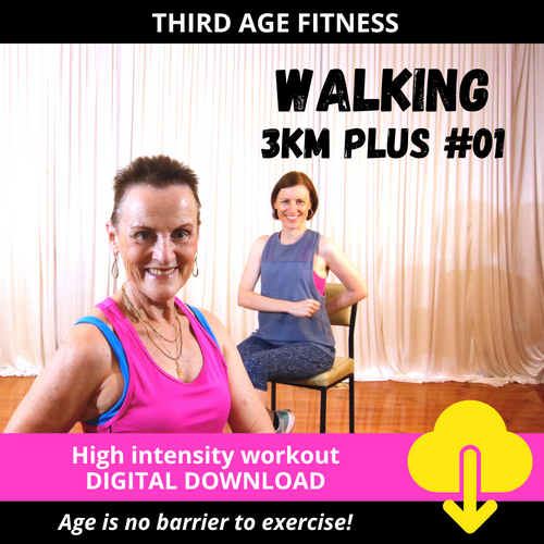 Walking Plus Vol. 1 DVD - High intensity workout for seniors exercising at  home