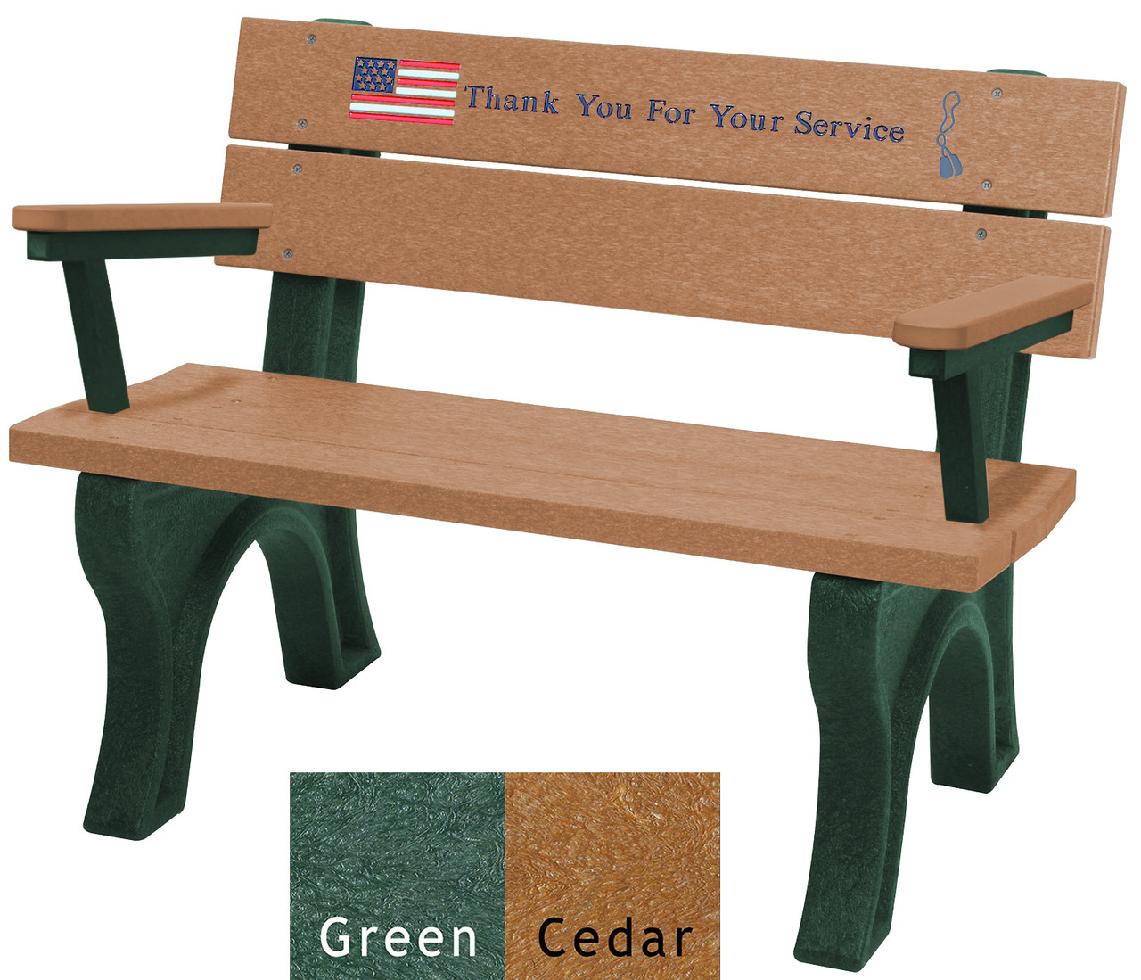 Green and Cedar