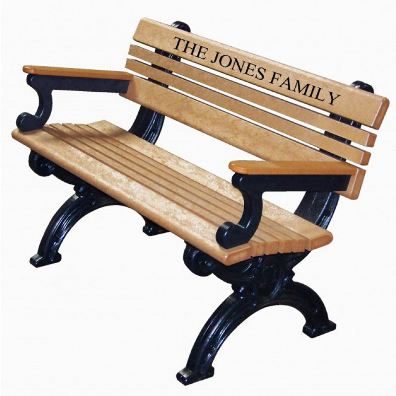 Engraved 4 ft Bench