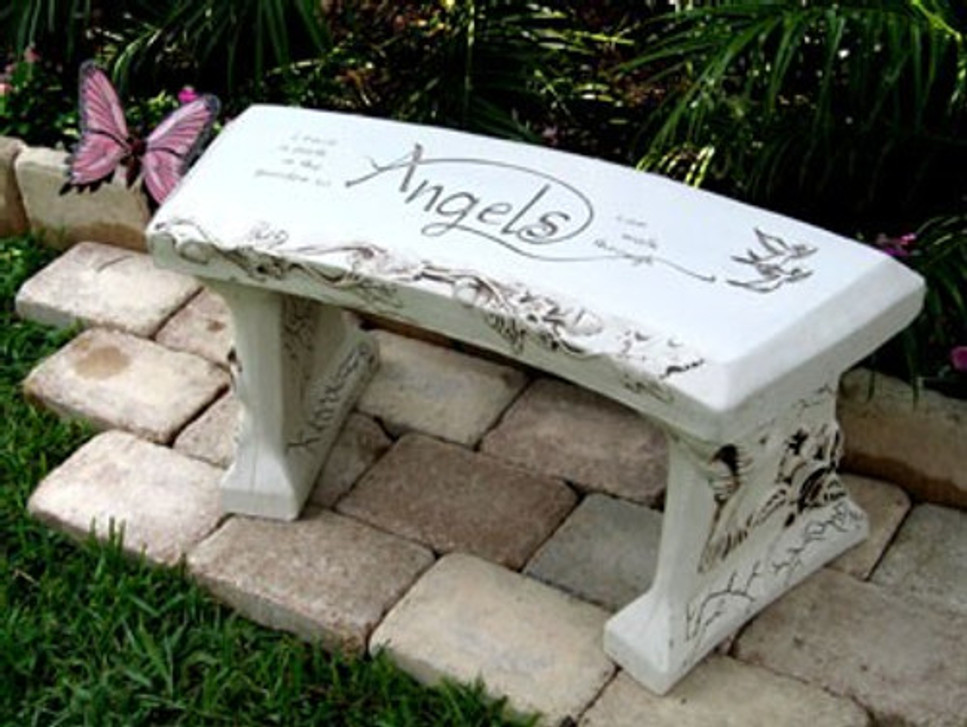 Memorialize Your Loved One With Angels Engraved Bench