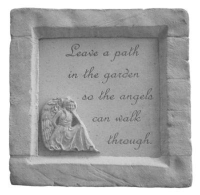 Cast Stone Garden Memorial