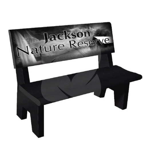 jet-black-Granite-Backed-Bench