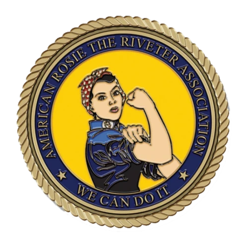 Rosie the Riveter Medallion (Color)