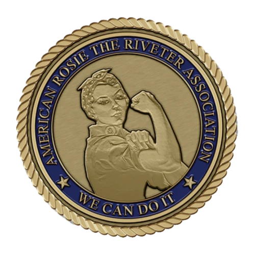 Rosie the Riveter Medallion (Sculpted)