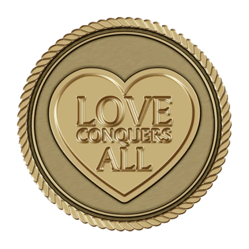 Love Conquers All Medallion