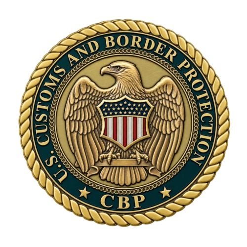 Border Patrol Medallion