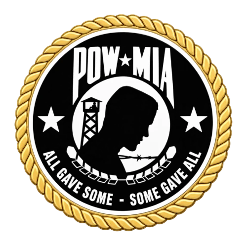 POW MIA Medallion