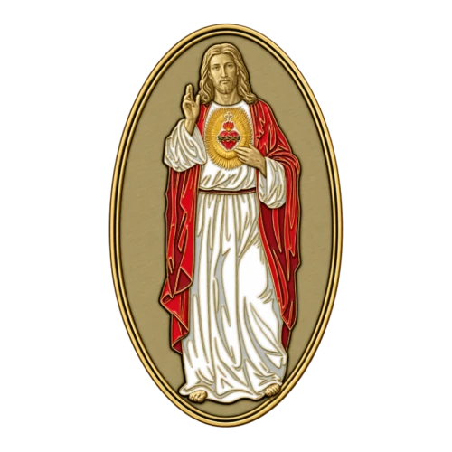 Christ Sacred Heart Medallion