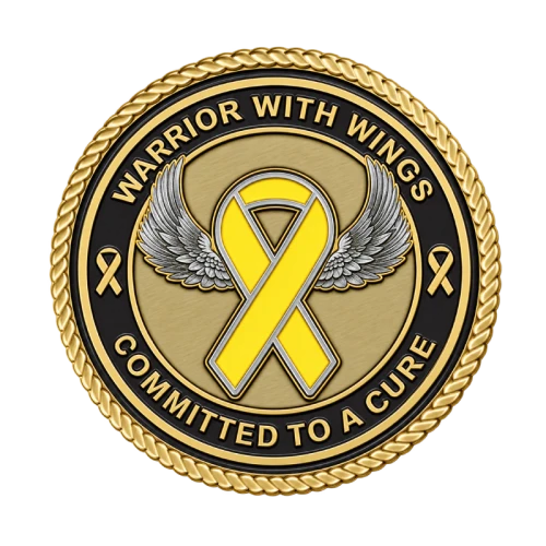 Childhood Cancer Medallion
