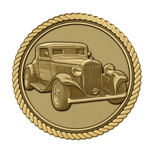 Deuce Coupe Medallion
