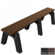 Landmark-6-Flat-Bench_black-brown